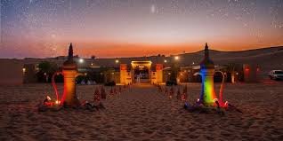 Dubai desert safari with BBQ dinner and live entertainment